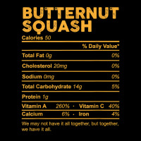 Funny Butternut Squash Nutrition Facts Thanksgiving Food T Shirt Long Sleeve Shirts | Artistshot