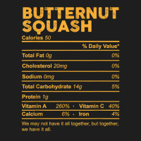 Funny Butternut Squash Nutrition Facts Thanksgiving Food T Shirt Classic T-shirt | Artistshot