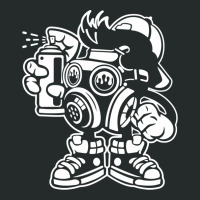 Gas Mask Boy In The Mission Women's Triblend Scoop T-shirt | Artistshot