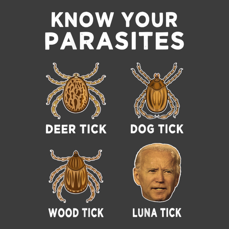 Know Your Parasites Funny Anti Joe Biden (on Back) T Shirt Men's Polo Shirt by javauxswar | Artistshot