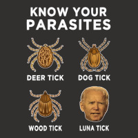 Know Your Parasites Funny Anti Joe Biden (on Back) T Shirt Champion Hoodie | Artistshot