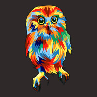 Owl In Pop Art Racerback Tank | Artistshot