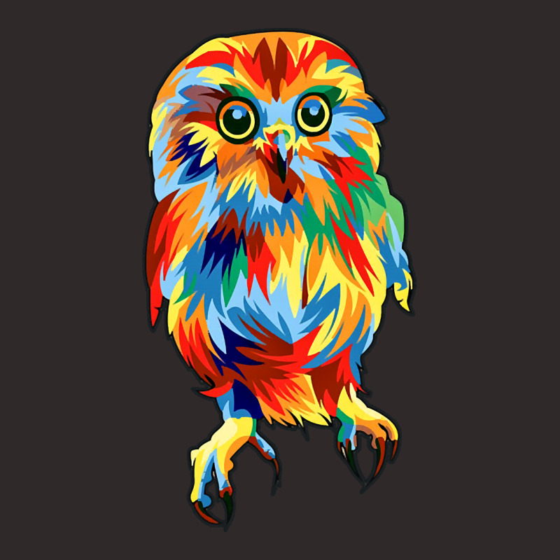 Owl In Pop Art Racerback Tank by cubicgetting01 | Artistshot