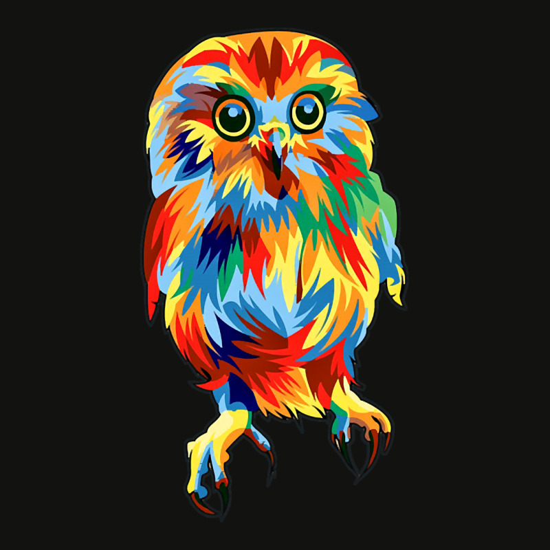 Owl In Pop Art Scorecard Crop Tee by cubicgetting01 | Artistshot