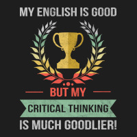 Funny Critical Thinking School Or College Subject Design Classic T-shirt | Artistshot