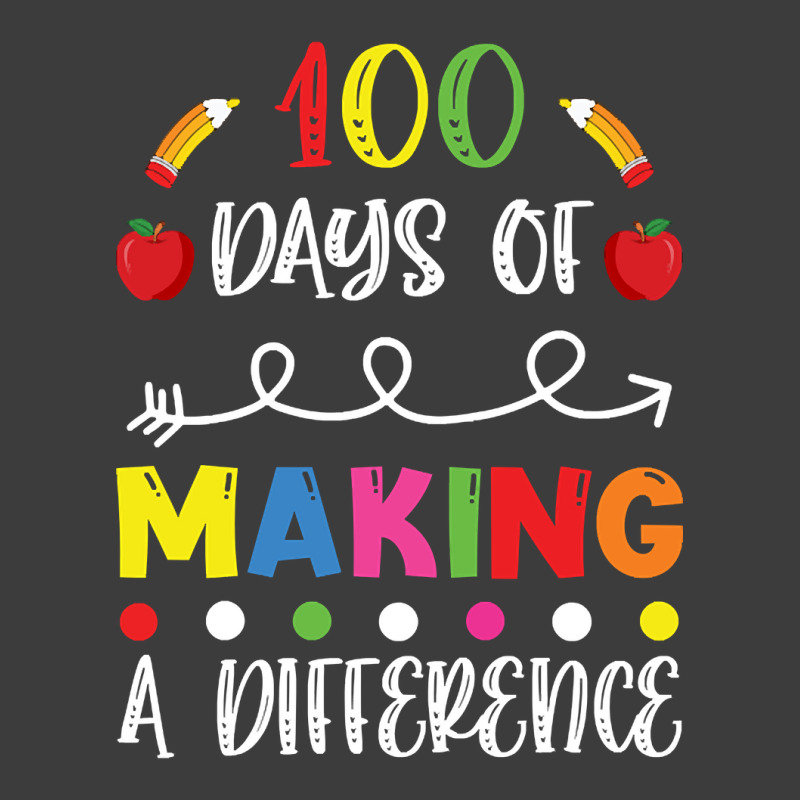 100 Days Of Making A Difference 100th Day Of School Teacher-y6rjo Men's Polo Shirt | Artistshot