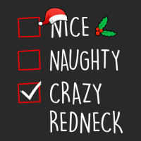 Nice Naughty Crazy Redneck Christmas Pajama Matching Printed Hat | Artistshot