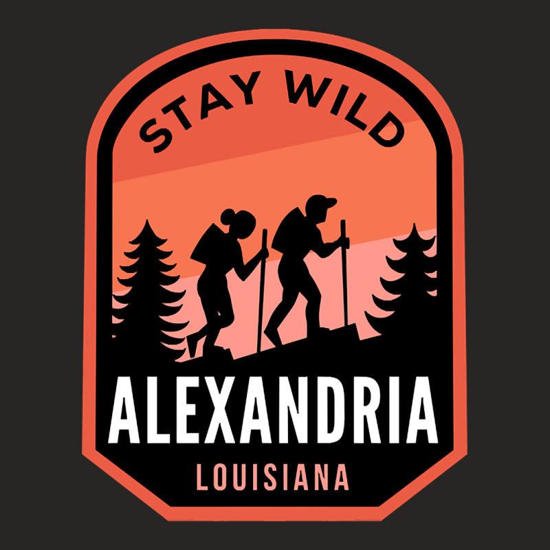 Alexandria Louisiana Hiking In Nature Ladies Fitted T-Shirt by currentlyderby559 | Artistshot