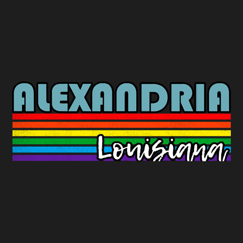 Alexandria Louisiana Pride Shirt Alexandria Lgbt Gift Lgbtq Supporter Classic T-shirt by currentlyderby559 | Artistshot