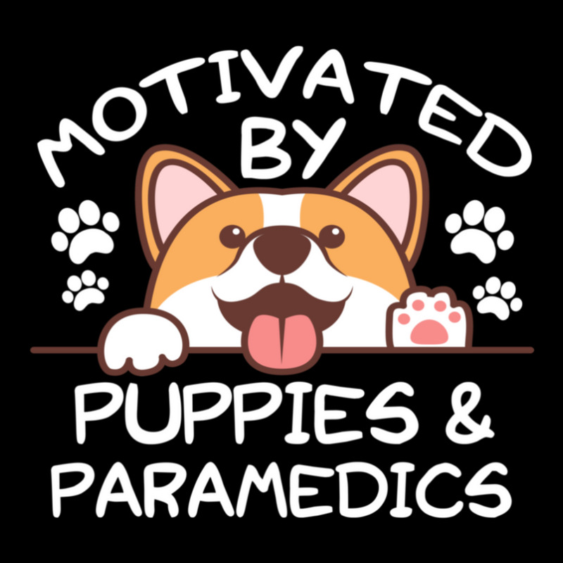 Motivated By Puppies And Paramedics  For Paramedics Pocket T-shirt | Artistshot