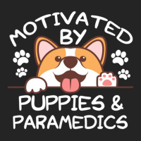 Motivated By Puppies And Paramedics  For Paramedics 3/4 Sleeve Shirt | Artistshot