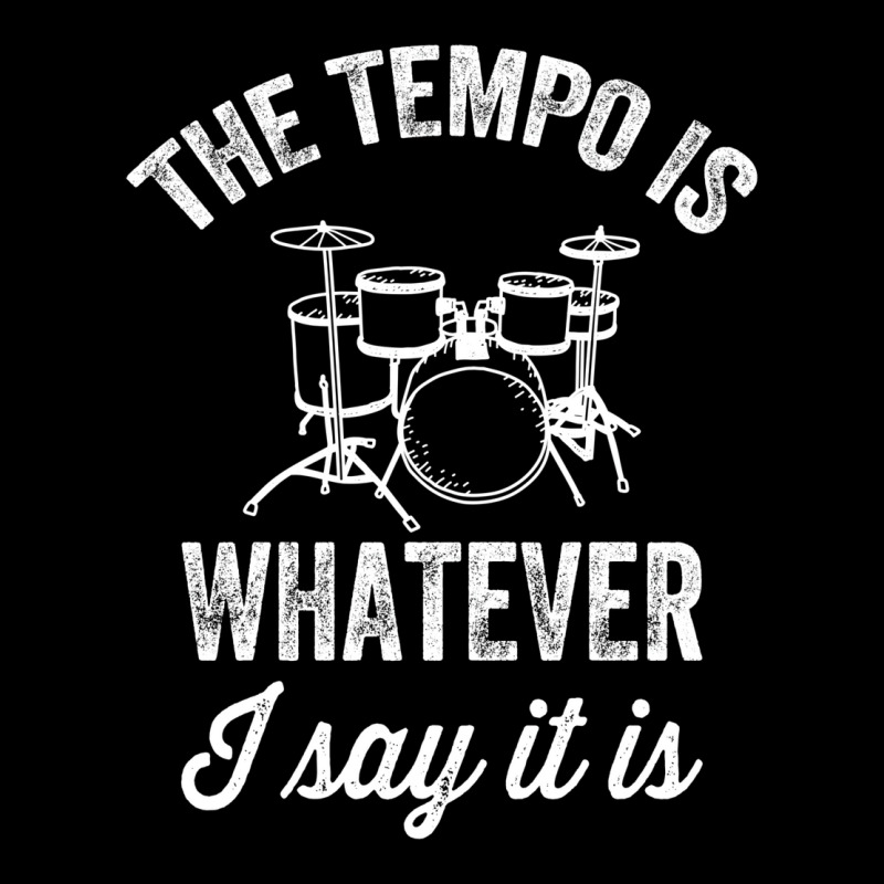 The Tempo Is Whatever I Say It Is   Funny Drummer Cropped Sweater by kayeshphaho6 | Artistshot