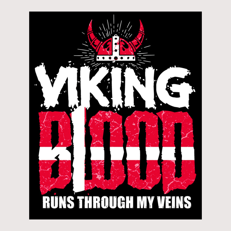 Danish Viking Blood Runs Through My Veins  Yellow Travel Pocket T-shirt | Artistshot