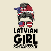 Latvian Girl Just Like A Normal Girl Only Way Cooler Latvia T Shirt Cropped Hoodie | Artistshot