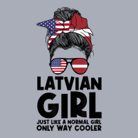 Latvian Girl Just Like A Normal Girl Only Way Cooler Latvia T Shirt Tank Dress | Artistshot