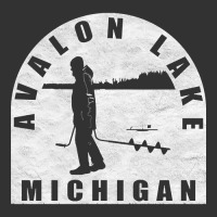 Avalon Lake Ice Fishing Michigan Baby Bodysuit | Artistshot