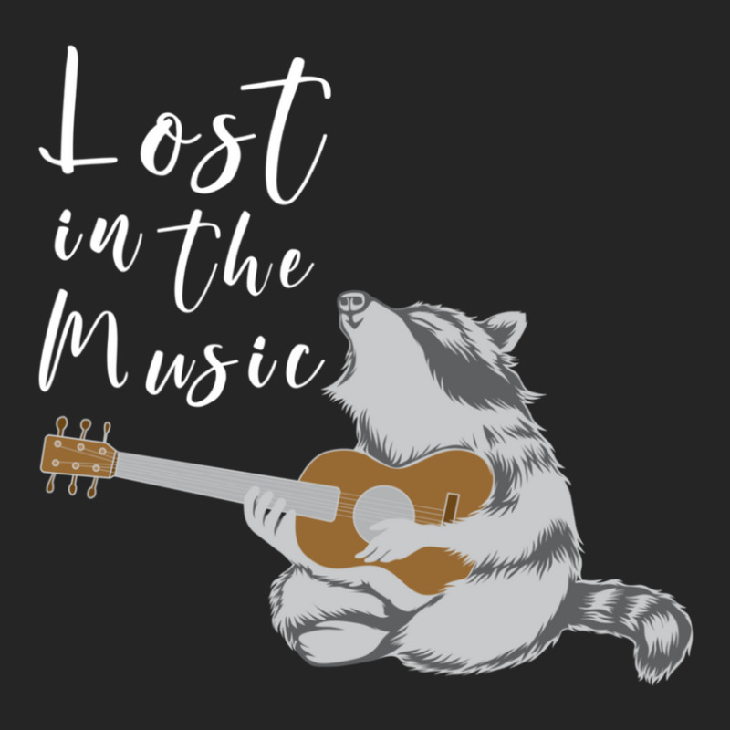 Lost In The Music Raccoon Playing The Guitar Unisex Hoodie by ChristopherLloydDuback | Artistshot