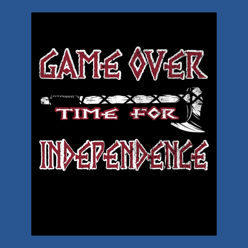 Game Over Vikings Viking Ax Ax Independence  Vintage Travel T-shirt | Artistshot