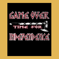 Game Over Vikings Viking Ax Ax Independence  Vintage Travel Vintage Hoodie And Short Set | Artistshot