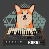 Funny Synthesizer Fan Korgi Corgi Dog Lover Vintage T-shirt | Artistshot