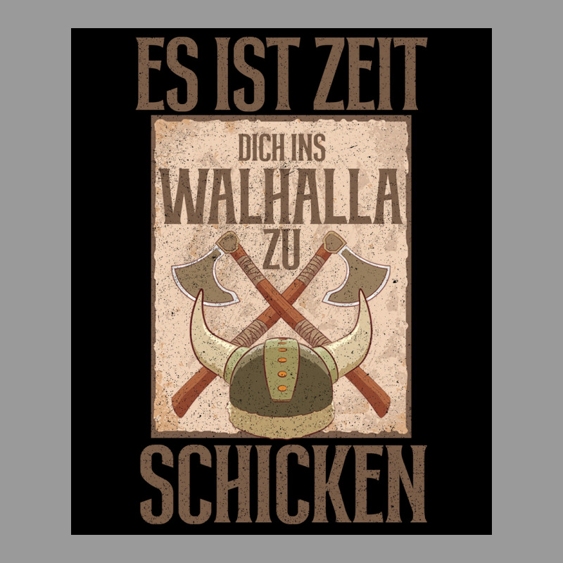 Es Ist Zeit Dich Ins Walhalla Zu Schickn  Aesthetic Hipster Graphic T-shirt | Artistshot