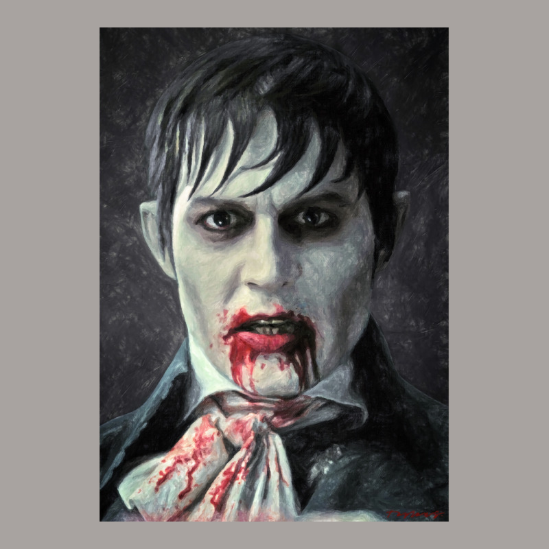 Barnabas Collins Poster Blue Racerback Tank by soulablicej | Artistshot