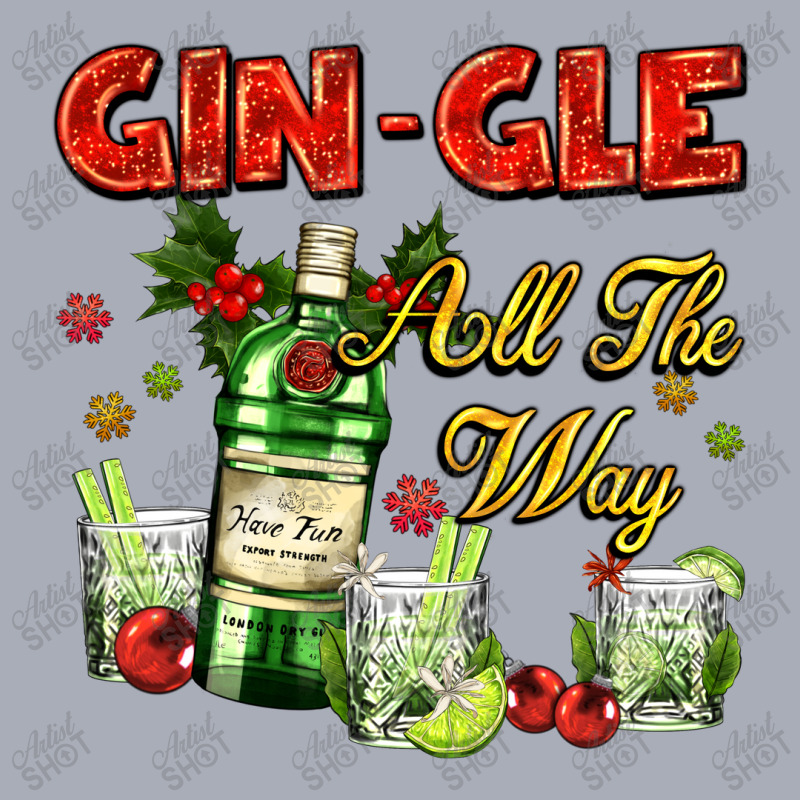 Gin`gle All The Way With Bottle And Cocktails Tank Dress by AdoDesignShop | Artistshot