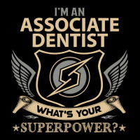 Associate Dentist T Shirt - Superpower Gift Item Tee Men's Long Sleeve Pajama Set | Artistshot