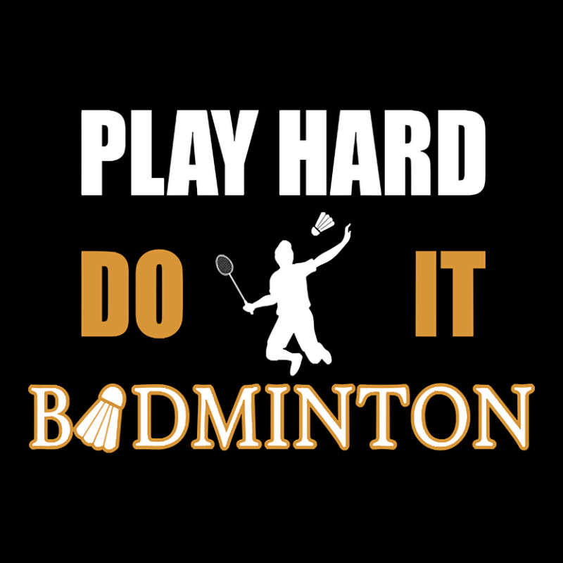 Badminton Play Hard Do It Youth Hoodie by cryingdappled109 | Artistshot