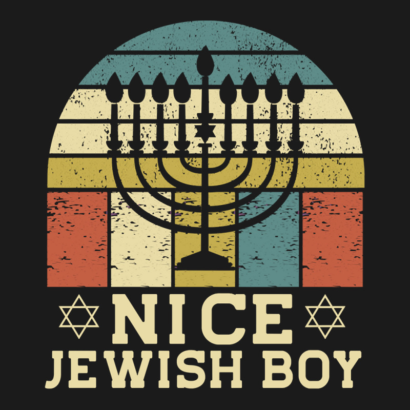 Nice Jewish Boy Cool Chanukah Funny Ugly Hanukkah Sweater Pullover Hoo Full-length Apron | Artistshot