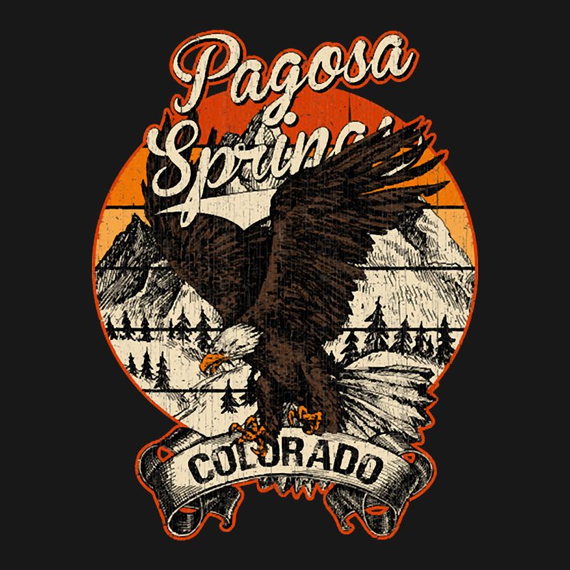 Pagosa Springs Colorado Bald Eagle Retro Vintage Aesthetic Flannel Shirt | Artistshot