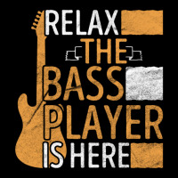 Relax The Bass Player Is Here Pocket T-shirt | Artistshot