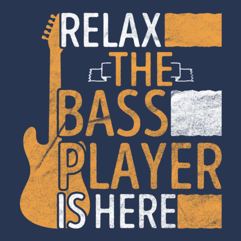 Relax The Bass Player Is Here Men Denim Jacket | Artistshot