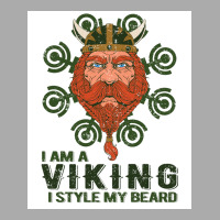 I Am A Viking Style My Beard  Blue 70s T-shirt | Artistshot