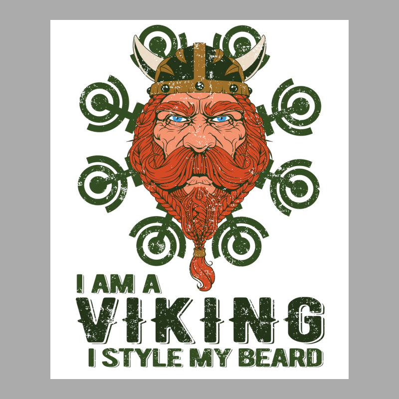 I Am A Viking Style My Beard  Blue 70s T-shirt | Artistshot