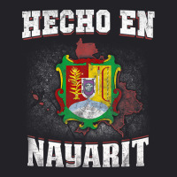 Hecho En Nayarit Mexican Flag T-shirt Tee Coat Of Arm Clothe Youth Tee | Artistshot