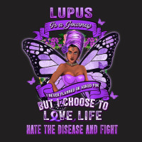 Lupus Awareness African American Warrior Purple Ribbon Women T Shirt T-shirt | Artistshot