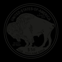 American Buffalo Gold Coin Black Design Long Sleeve Shirts | Artistshot