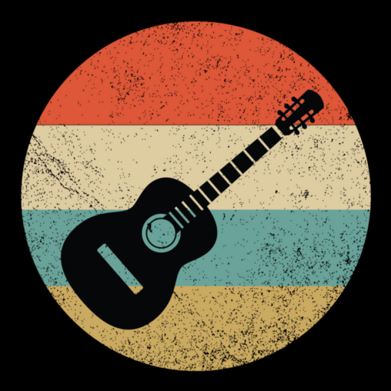 Retro Vintage Acoustic Guitar V-neck Tee | Artistshot