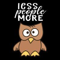 Less People More Owls Kids Owl Pocket T-shirt | Artistshot