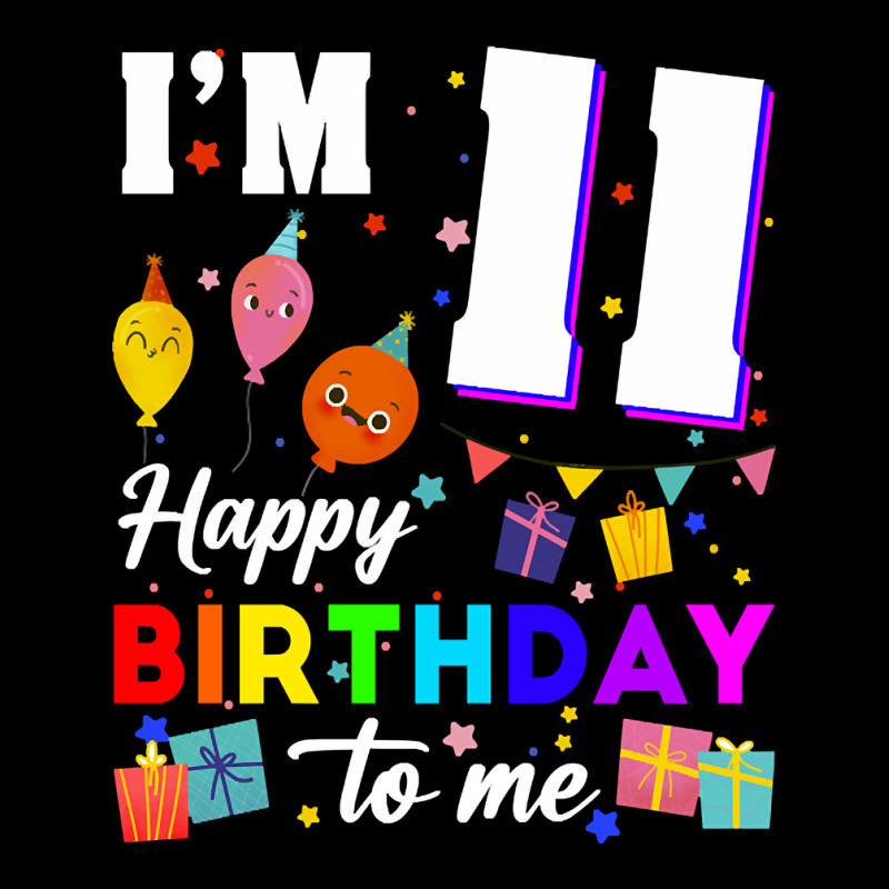 Eleven 11yr 11th Birthday Happy Birthday Boy 11 Years Old Adjustable Cap by joanmouse000 | Artistshot