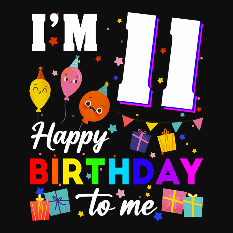 Eleven 11yr 11th Birthday Happy Birthday Boy 11 Years Old Crop Top by joanmouse000 | Artistshot