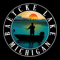 Baetcke Lake Fishing Michigan Sunset Zipper Hoodie | Artistshot