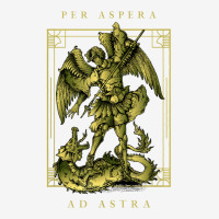 Per Aspera Ad Astra Through Adversity To The Stars Latin T Shirt Adjustable Cap | Artistshot