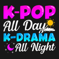 Kpop All Day Kdrama All Night Flannel Shirt | Artistshot