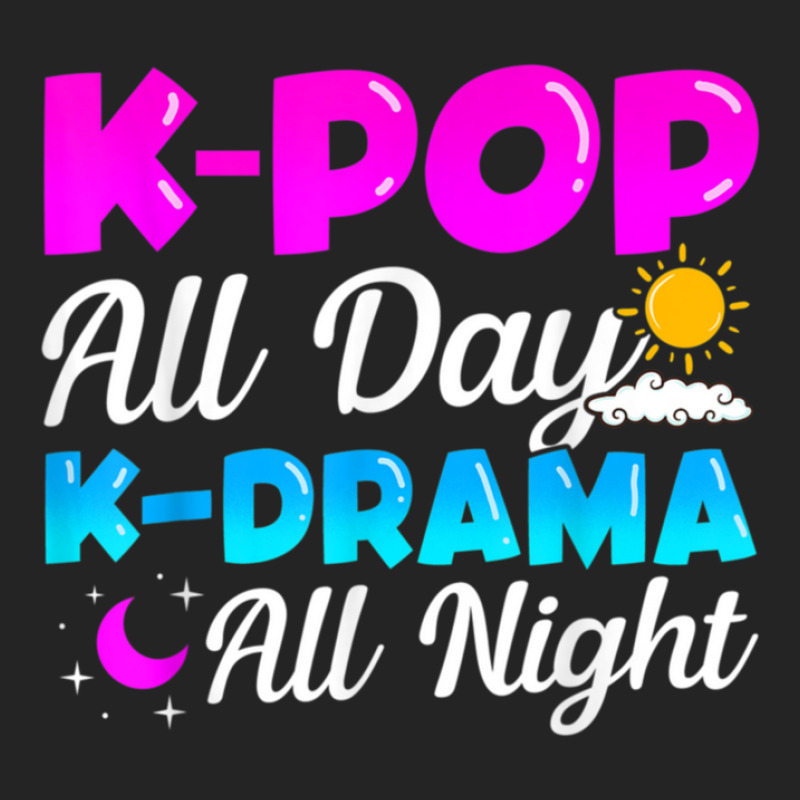 Kpop All Day Kdrama All Night 3/4 Sleeve Shirt | Artistshot