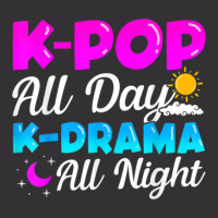 Kpop All Day Kdrama All Night Vintage Short | Artistshot