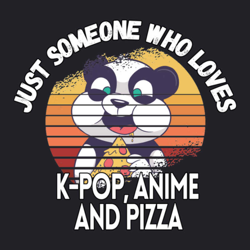 Kpop Anime Panda Food Lover Kpop Bias Fan Unisex Sherpa-lined Denim Jacket | Artistshot