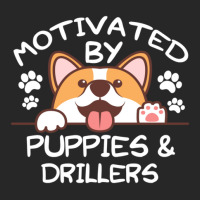 Motivated By Puppies And Drillers  For Drillers Men's T-shirt Pajama Set | Artistshot