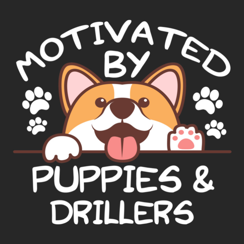 Motivated By Puppies And Drillers  For Drillers Men's T-shirt Pajama Set | Artistshot